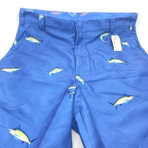 Bermuda Styles Short with allover Blue Marlin